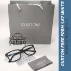 عدسی سفارشی (فری فرم) فشرده 1.67 کاستوم